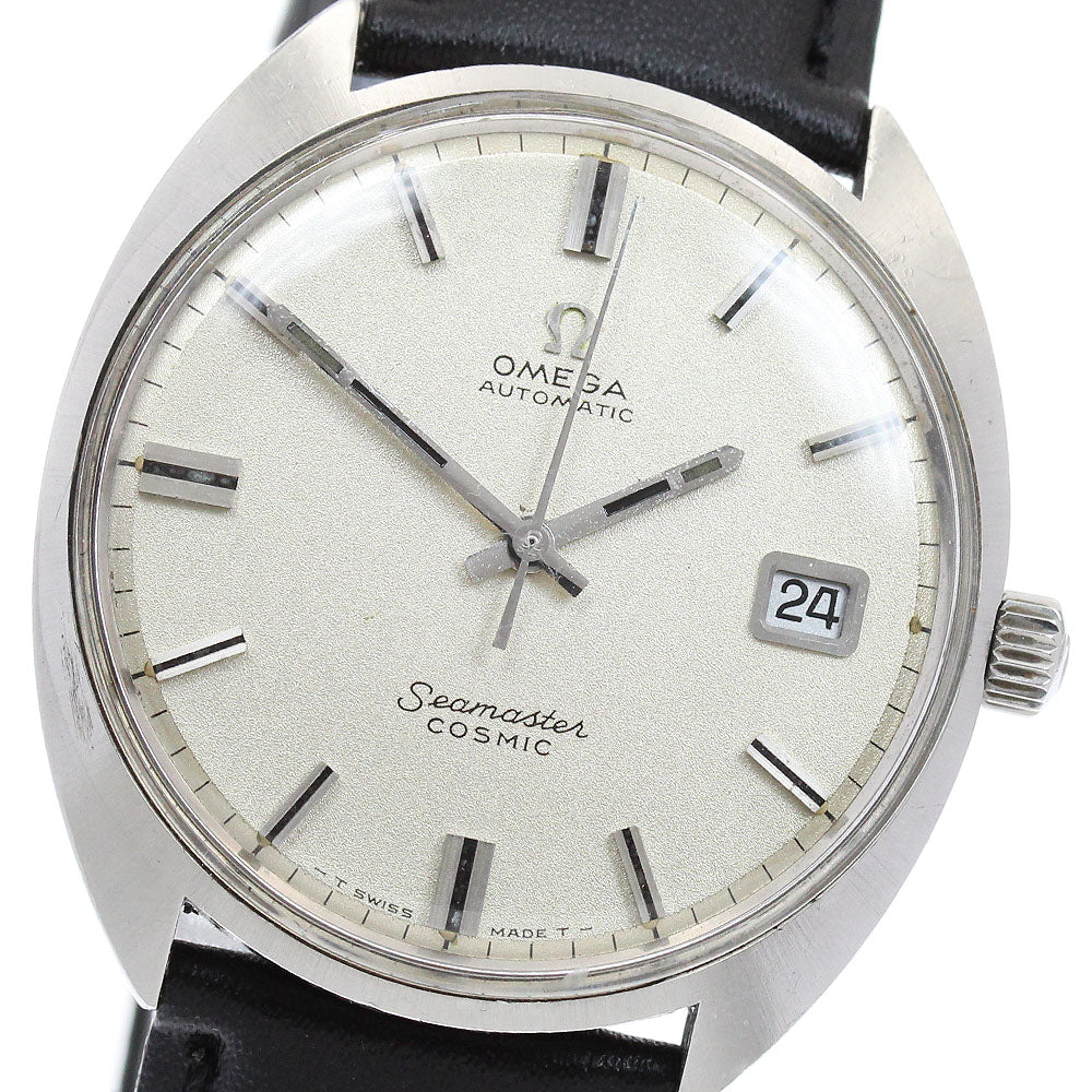 OMEGA Seamaster Cosmic 166.026-T00L 107 Date Silver Dial Automatic Men's_941147
