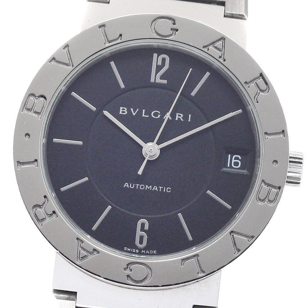 BVLGARI BVLGARIBVLGARI BB33SSD Date Black Dial Automatic Men's Watch_941150
