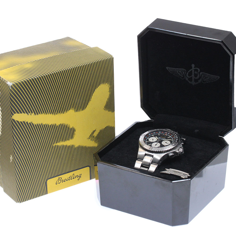 BREITLING Hercules A39362 Chronograph gray Dial Automatic Men's Watch_941160