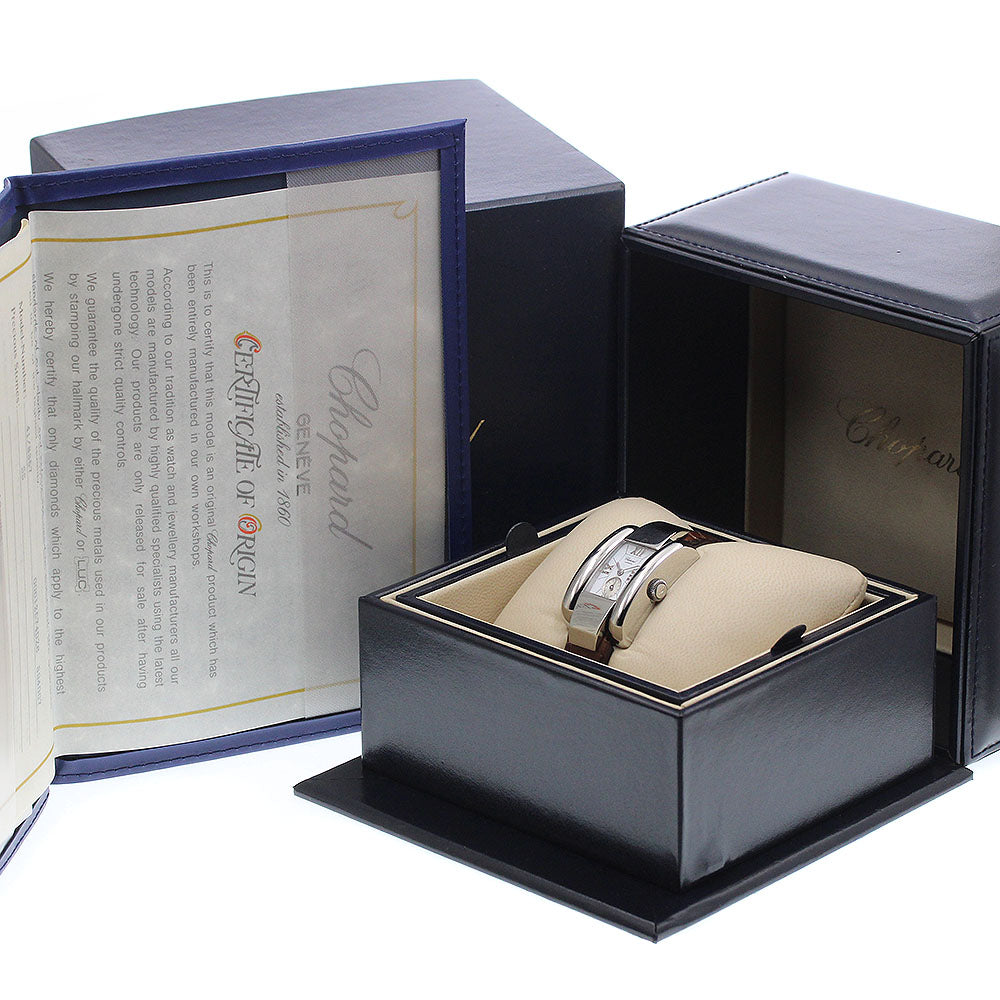 Chopard La Strada 41/8357 Small seconds white Dial Quartz Ladies Watch_941168