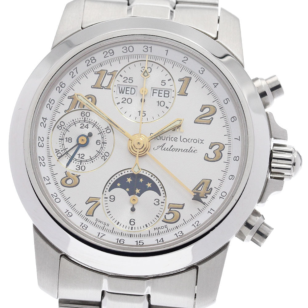 MAURICE LACROIX Kroneo 02736 Moon phase Triple calendar Automatic Men's_941169