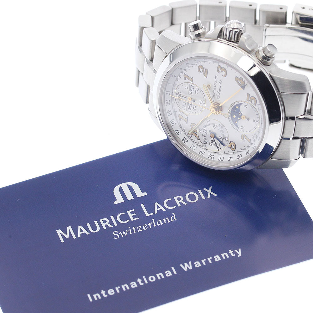 MAURICE LACROIX Kroneo 02736 Moon phase Triple calendar Automatic Men's_941169