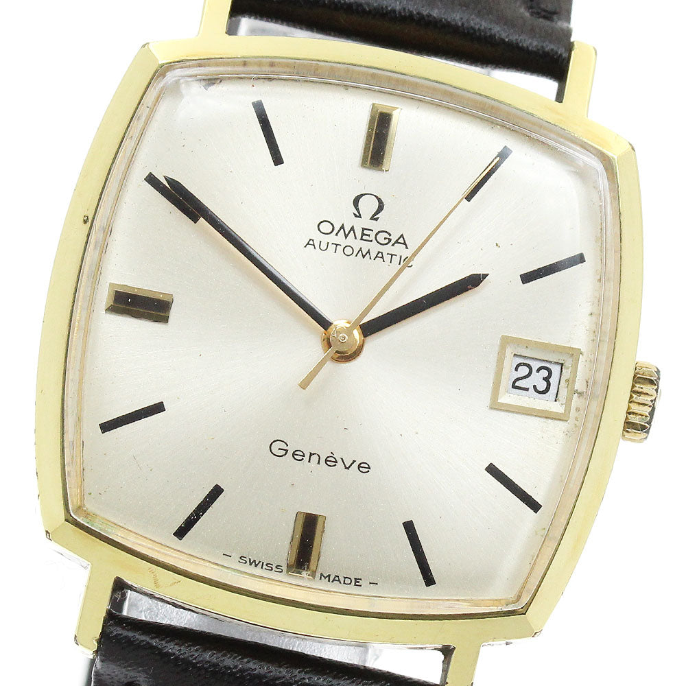 OMEGA Geneve 162.010 Date Cal.565 Silver Dial Automatic Men's Watch_941171