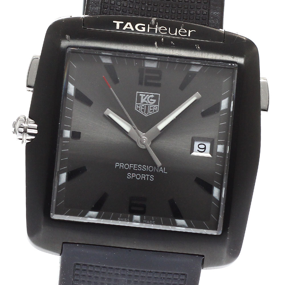 TAG HEUER Professional Sports Watch WAE1113.FT6004 Date QZ Men's Watch_941175