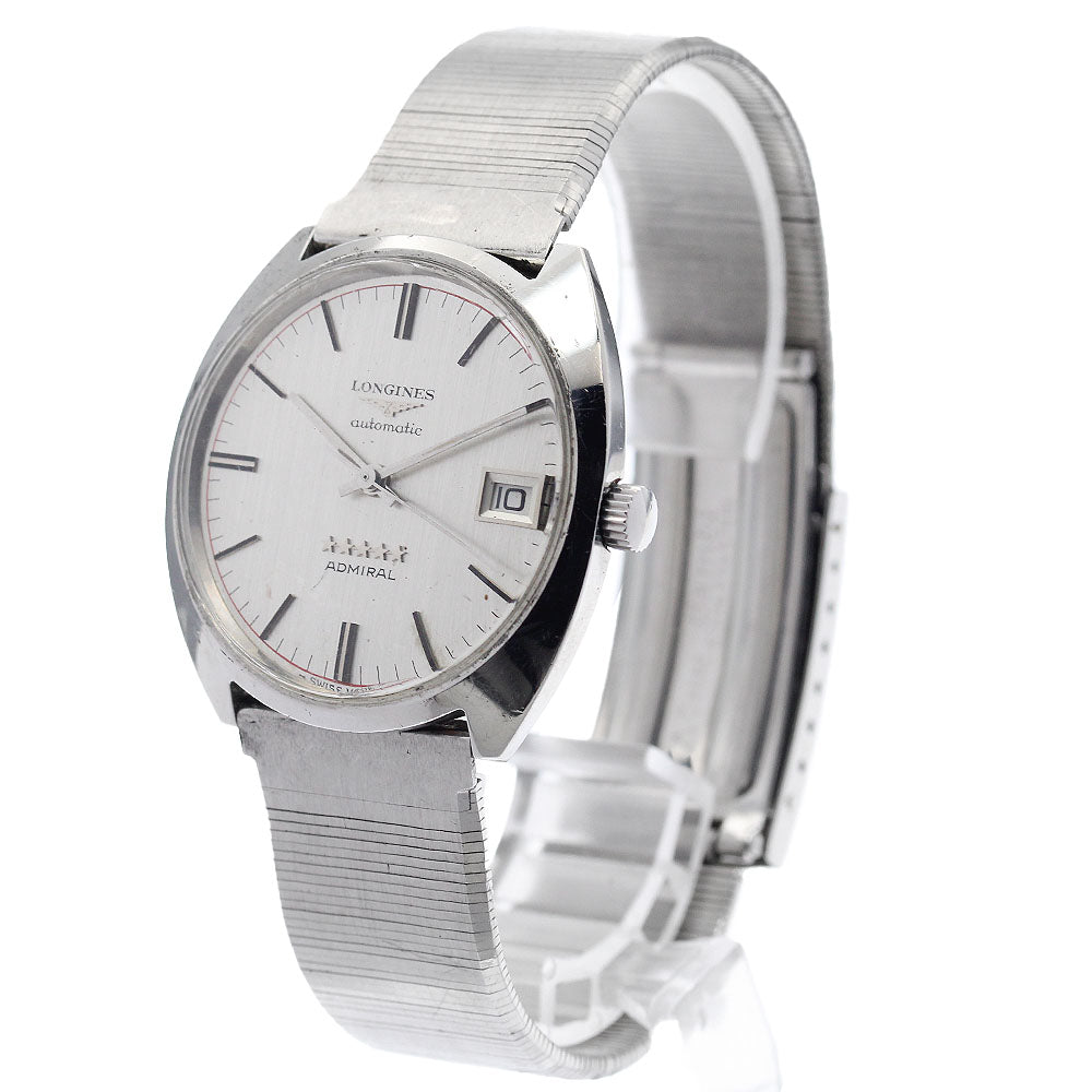 LONGINES Admiral 5 Star Date Silver Dial Automatic Men's Watch_941176