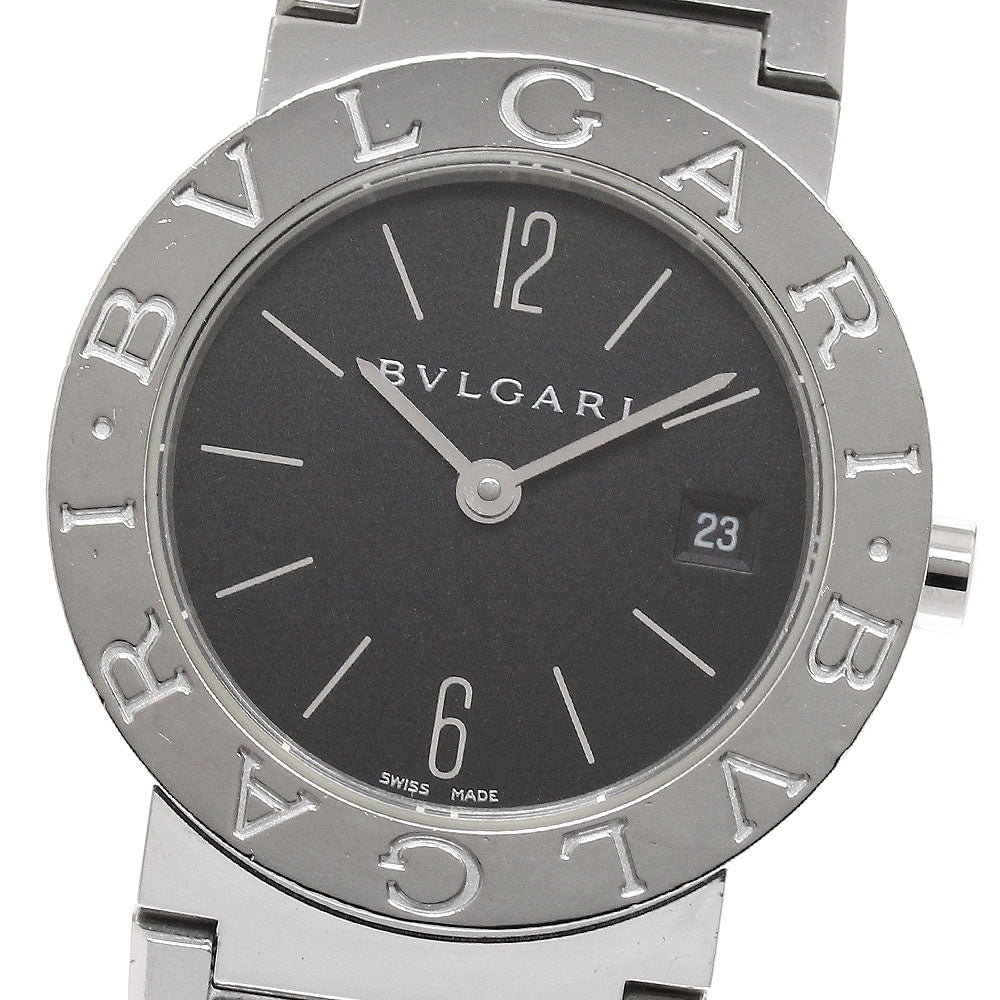 BVLGARI BVLGARIBVLGARI BB26SS Date black Dial Quartz Ladies Watch_941193