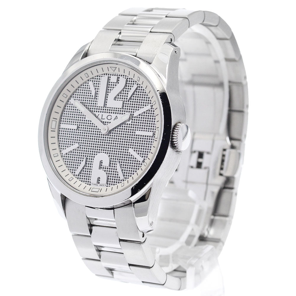 BVLGARI Solo tempo ST37S Black / Silver Dial Quartz Men's Watch_941196