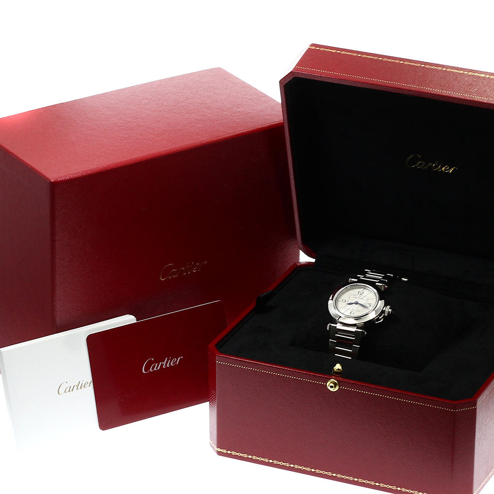 CARTIER Pasha de Cartier 30MM WSPA0021 Silver Dial Quartz Ladies Watch_941233