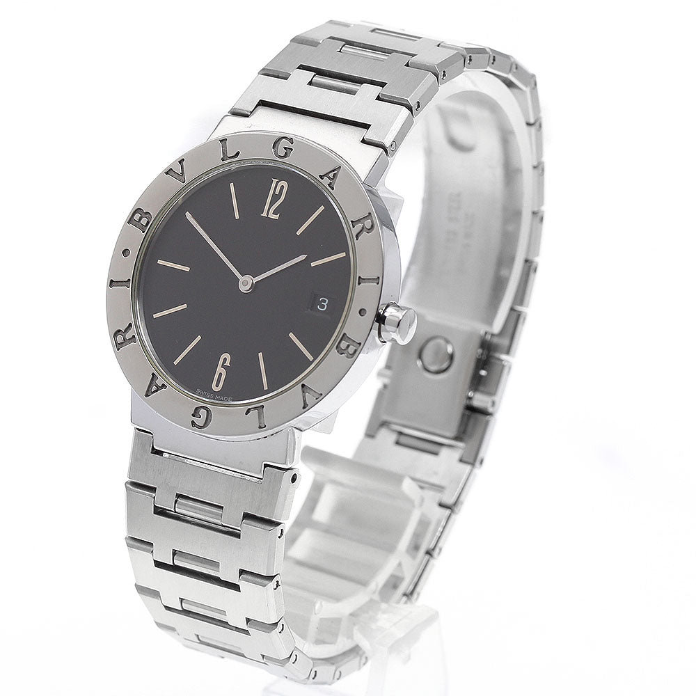 BVLGARI BVLGARIBVLGARI BB33SS Date black Dial Quartz Men's Watch_941246