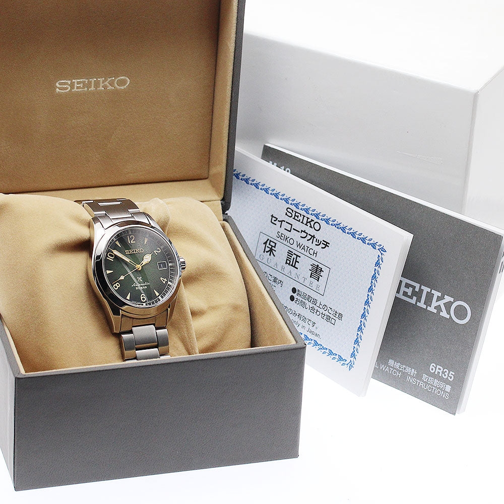 SEIKO Prospex Alpinist SBDC115/6R35-01B0 Date green Dial Automatic Men's_941261