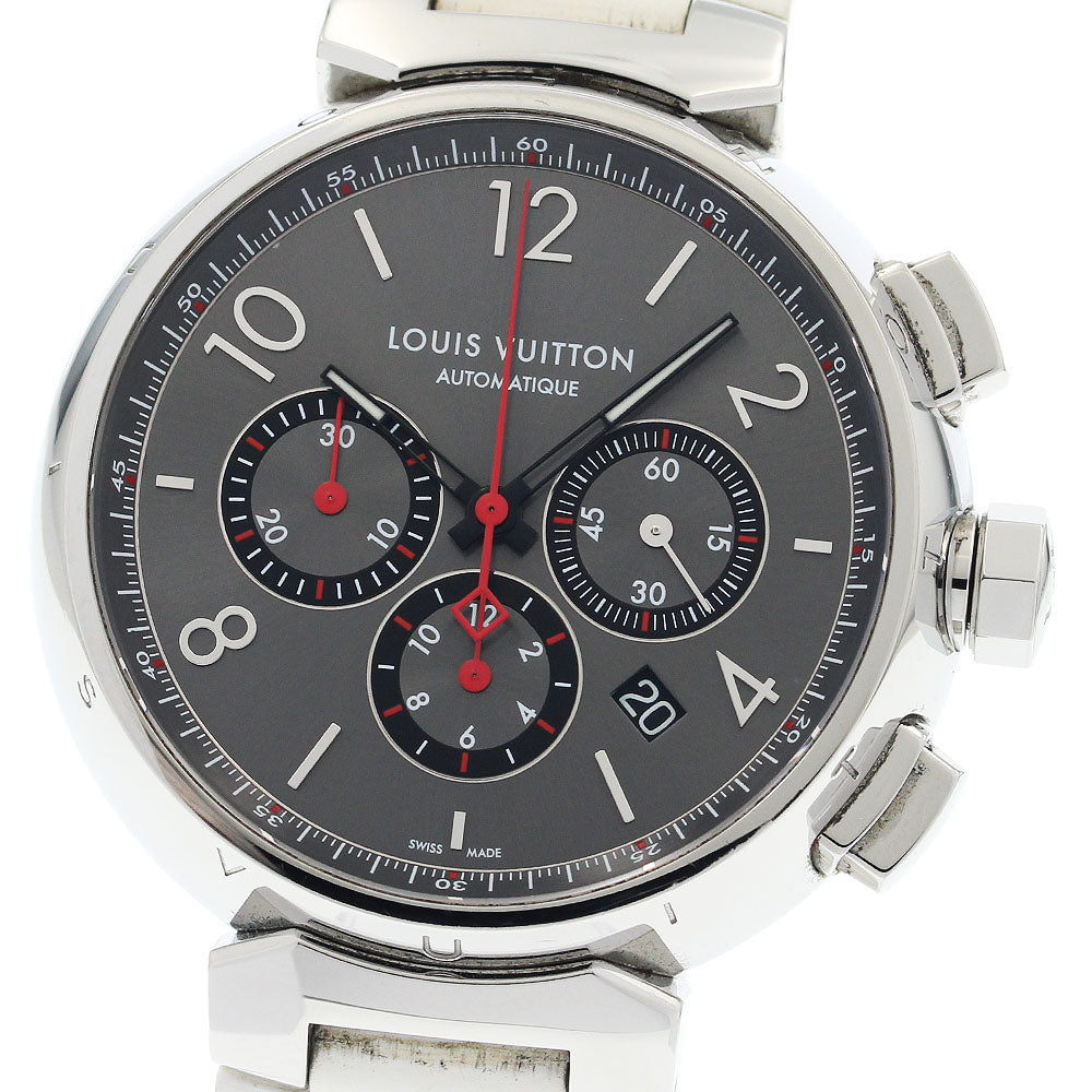 LOUIS VUITTON Tambour Chrono QA025 Chronograph Date Automatic Men's Watch_941272