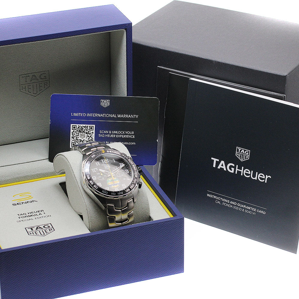 TAG HEUER Formula 1 Chronograph x Senna CAZ101AX.BA0637 Quartz Men's_941276