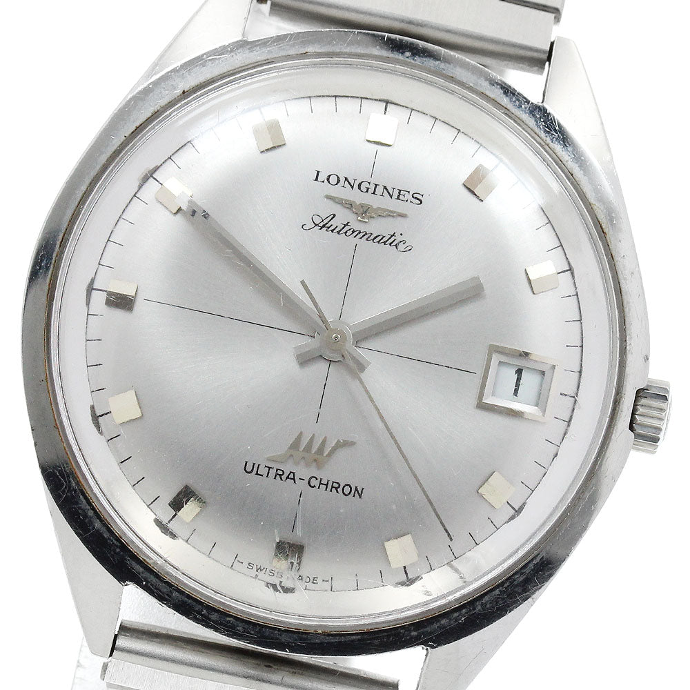 LONGINES Ultracron Date Silver Dial Automatic Men's Watch_941291