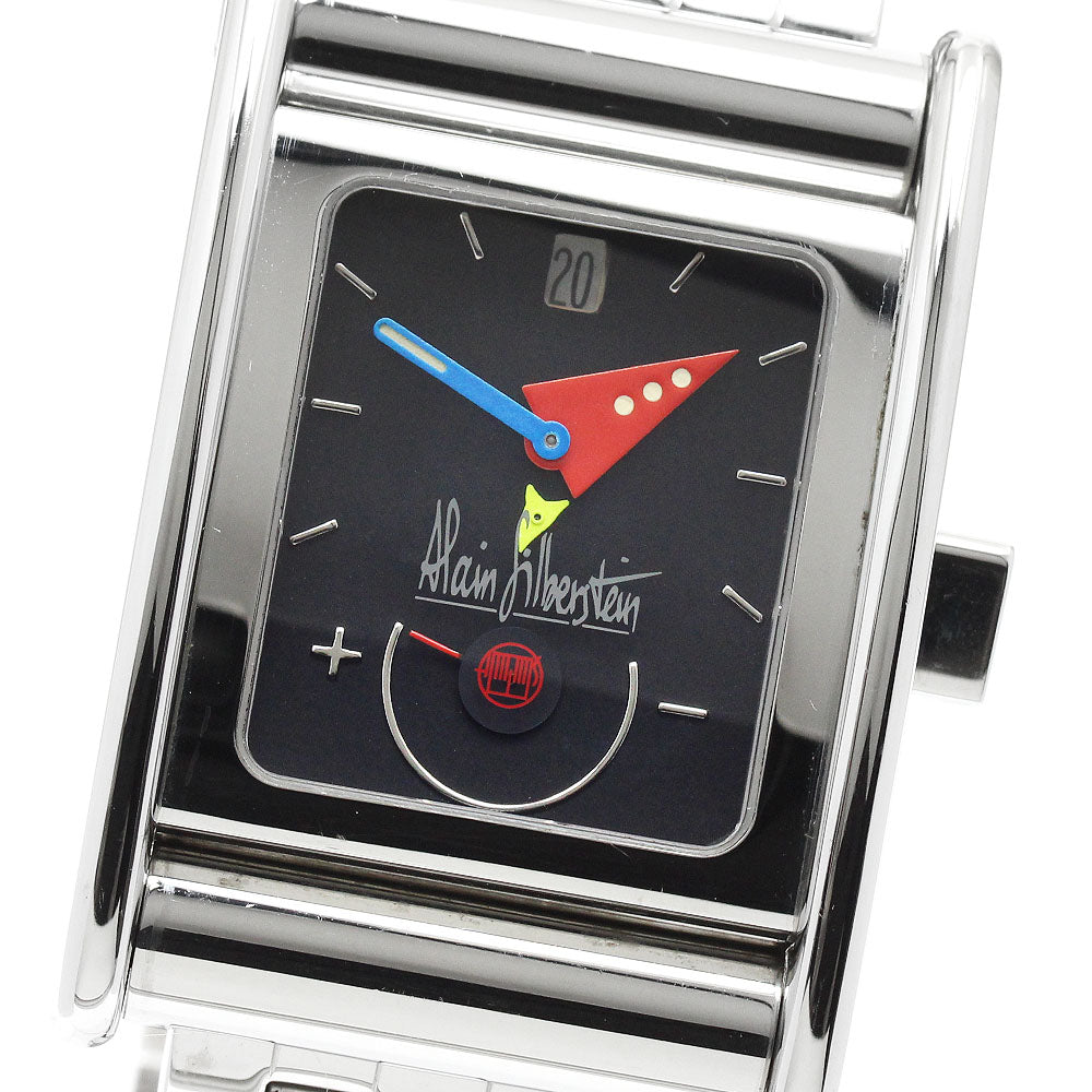 Alain Silberstein Borido Date power reserve Black Dial Automatic Men's_941304