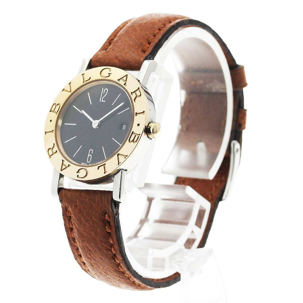 BVLGARI BVLGARIBVLGARI BB26SGL Date Black Dial Quartz Ladies Watch_941311