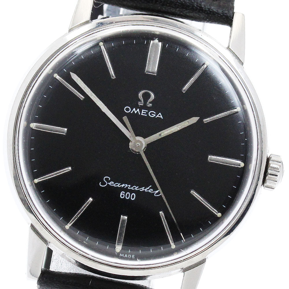OMEGA Seamaster600 136.011 Cal.601 black Dial Hand Winding Men's Watch_941315