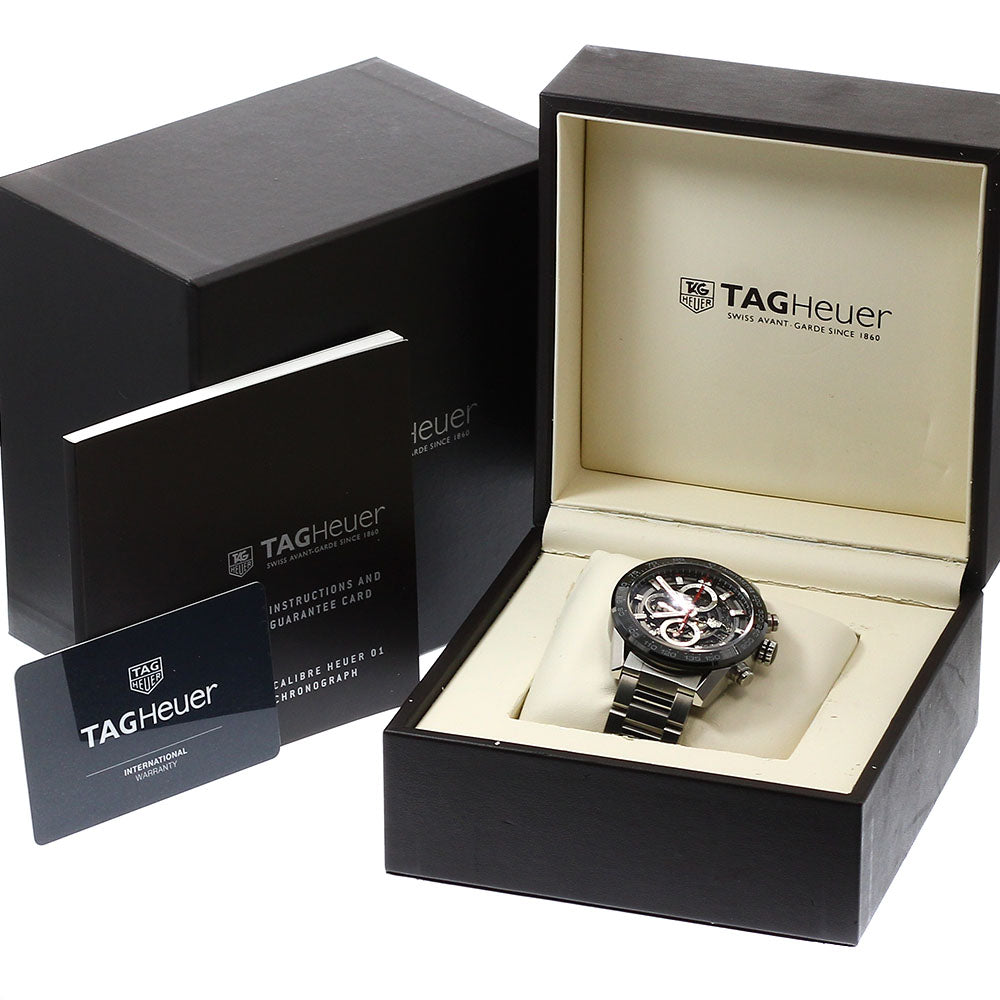 TAG HEUER Carrera Caliber Heuer 01 CAR201V.FT6046 Date Automatic Men's_941318
