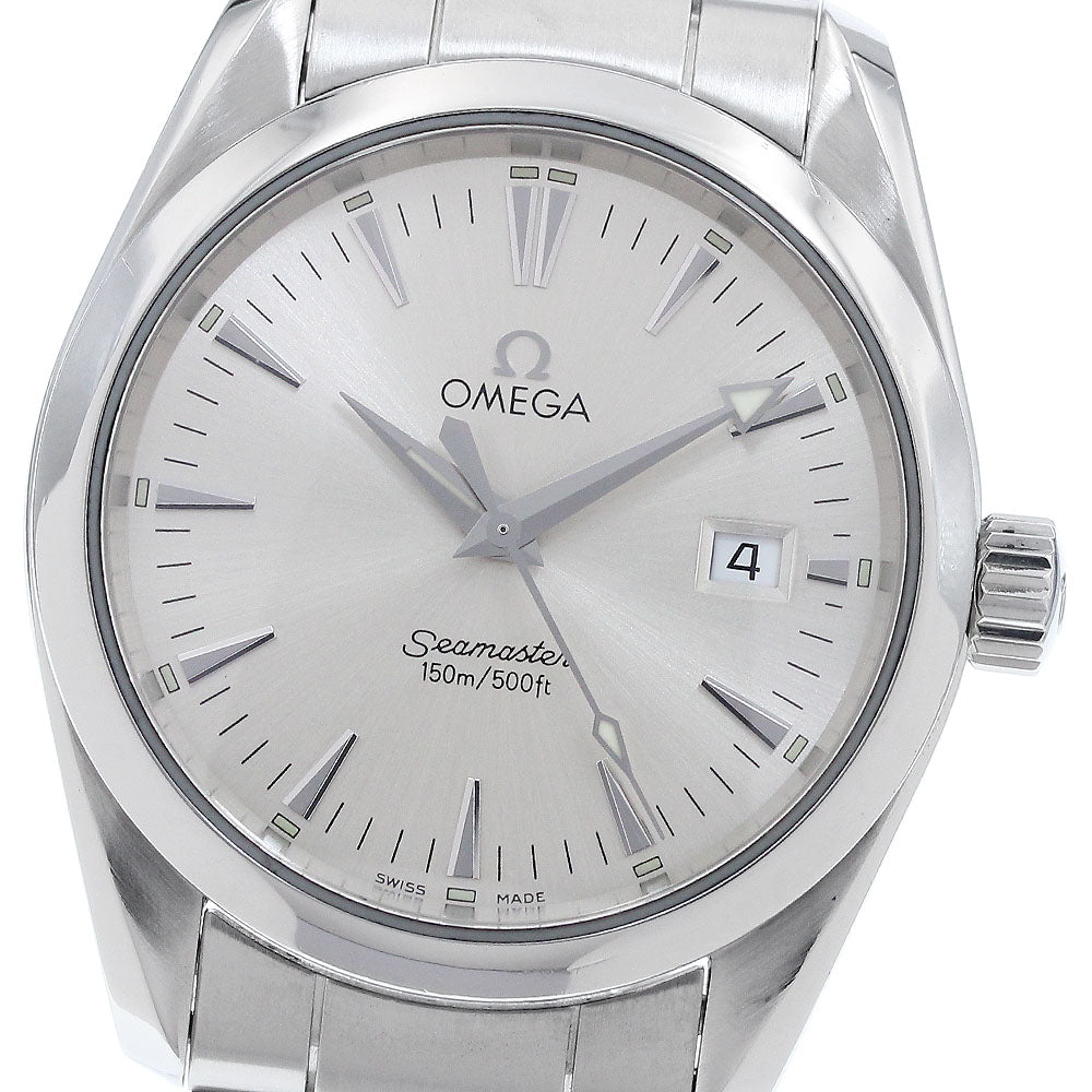 OMEGA Seamaster Aqua Terra 2518.30 Date Silver Dial Quartz Boy's Watch_941324