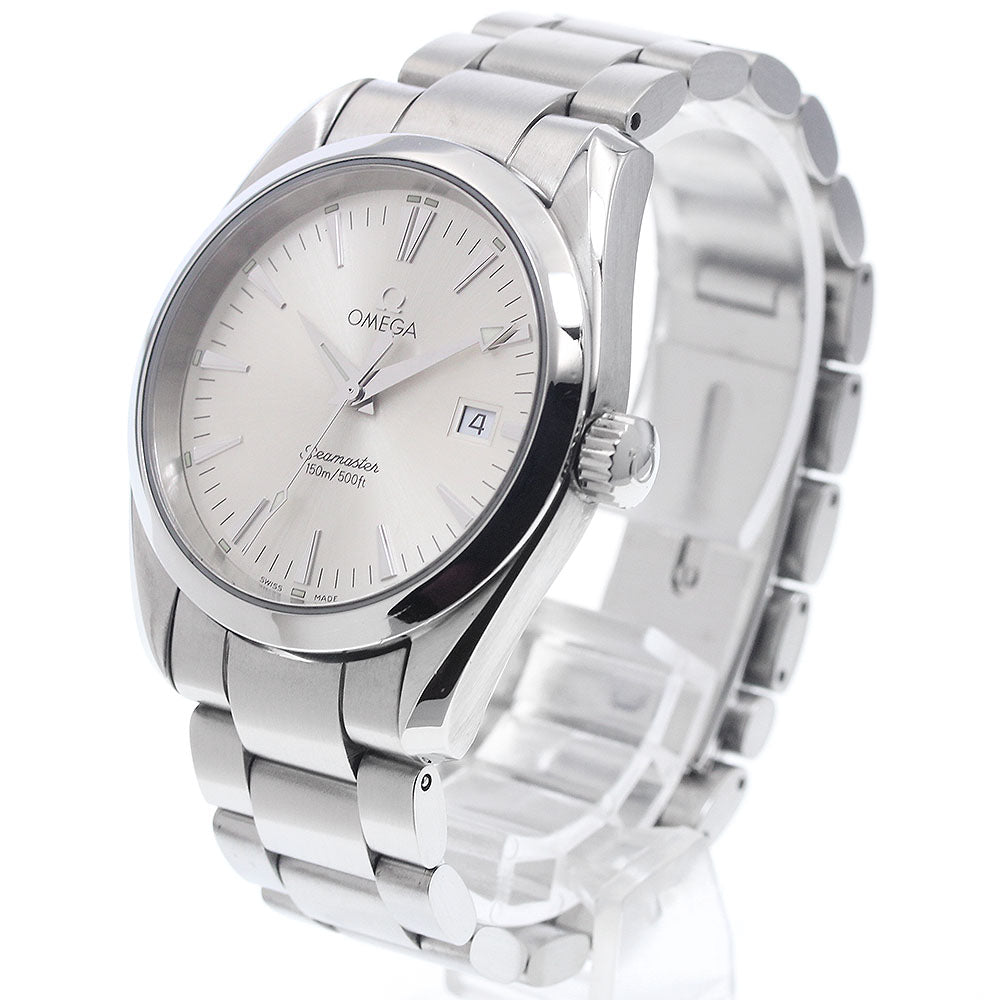 OMEGA Seamaster Aqua Terra 2518.30 Date Silver Dial Quartz Boy's Watch_941324