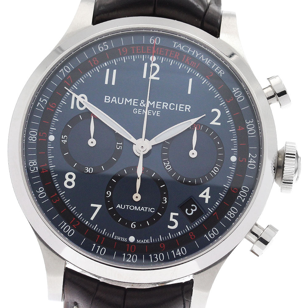 Baume & Mercier Cape Land MOA10065 Chronograph Date Navy Dial Automatic Men's Watch_941795