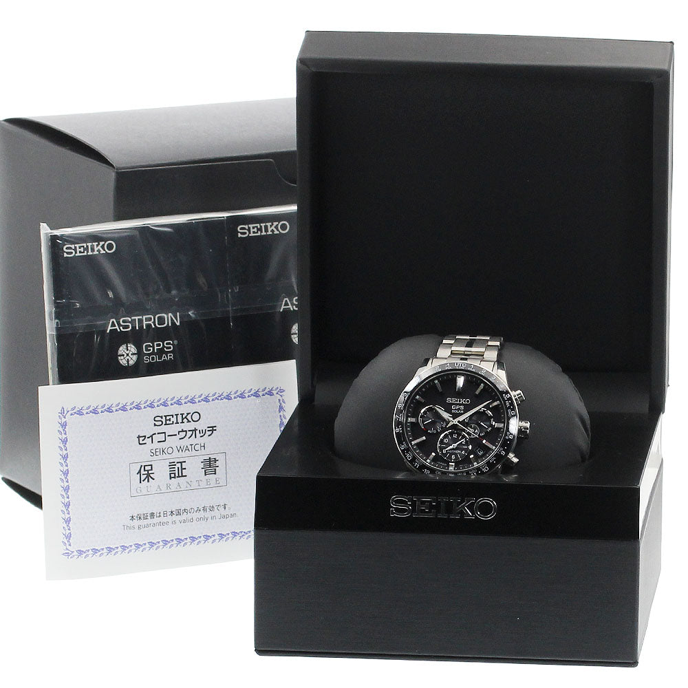 SEIKO Astron SBXC003/5X53-0AB0 GPS Solar Powered Radio Men's Watch_941797