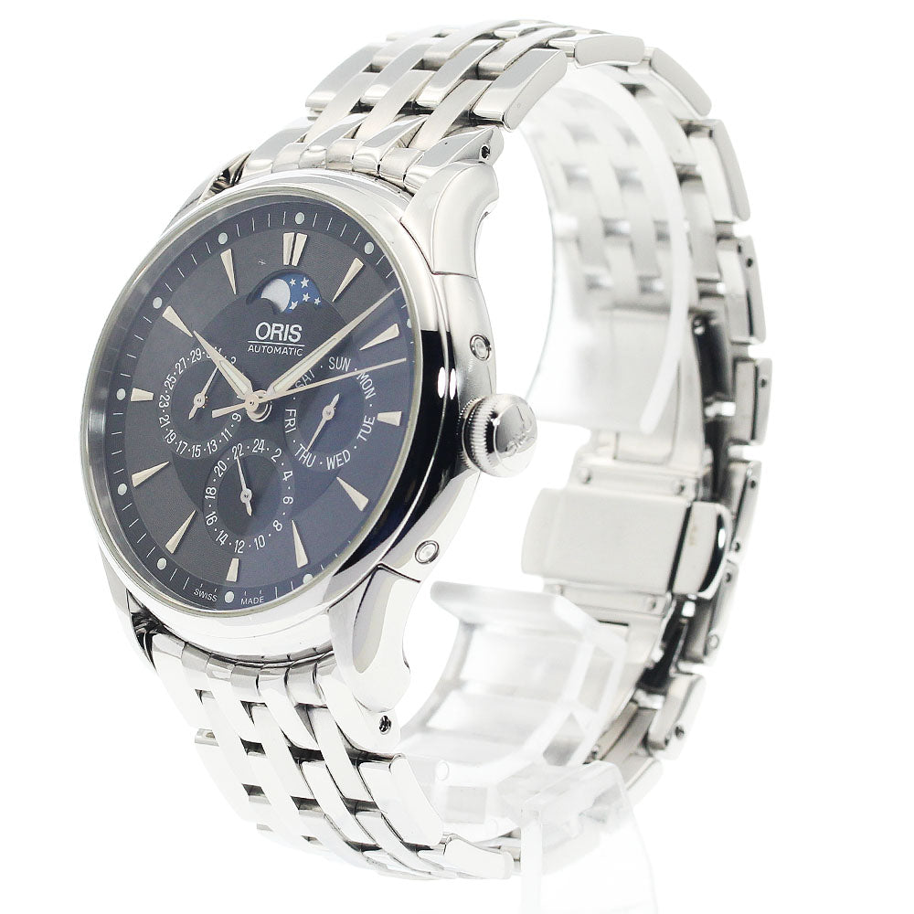 ORIS Artelier Complication 7592 Moon Phase Day Date Automatic Men's Watch_941798