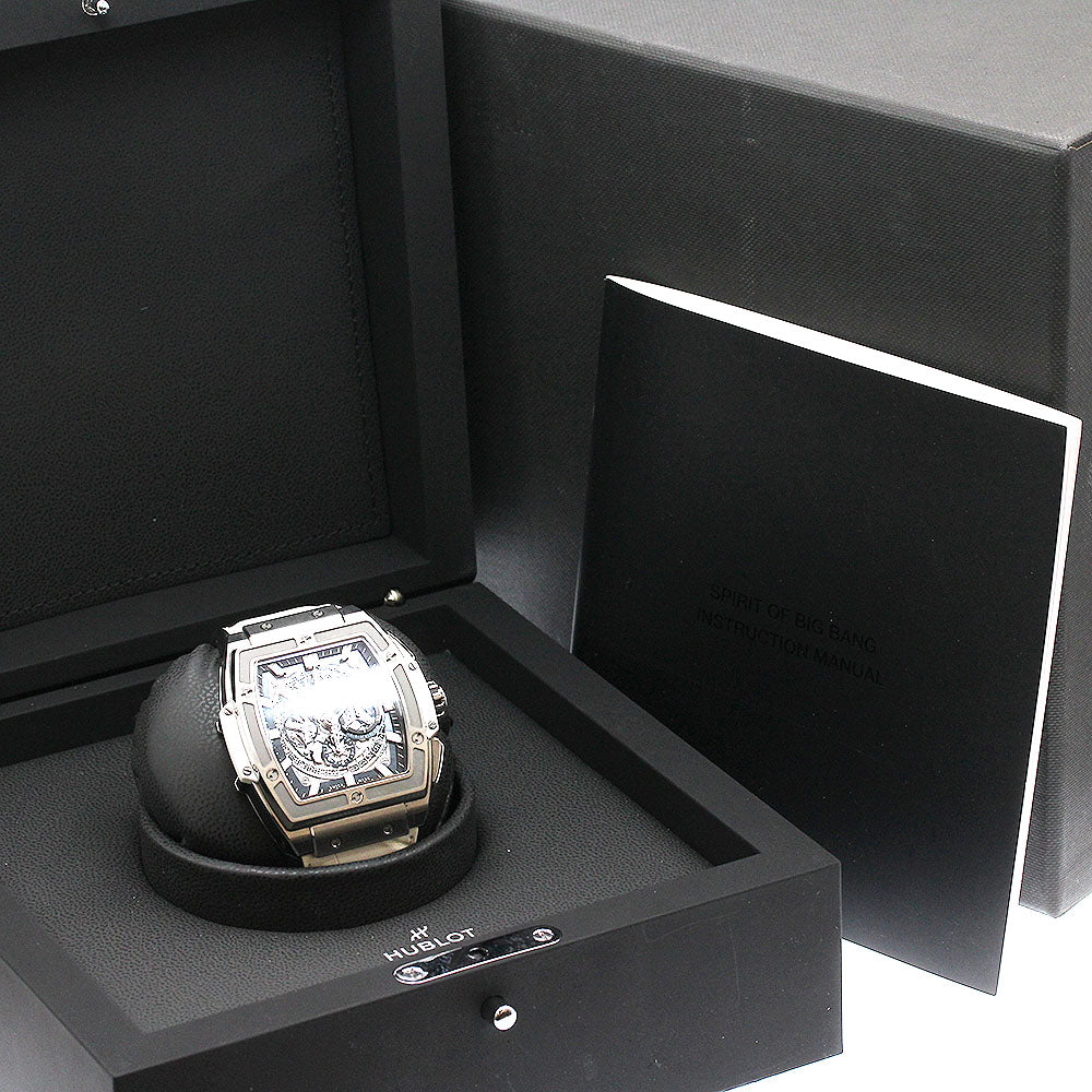 HUBLOT Spirit of big bang 601.NE.0172.LR.JPN17 Japan limited Silver Dial Automatic Men's Watch_941801