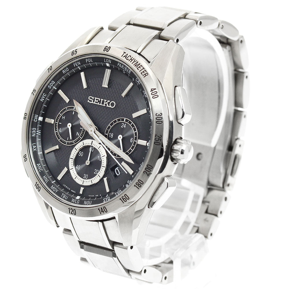 SEIKO Brights 8B92-0AB0/SAGA193 Solar Powered Radio Men's Watch_941834