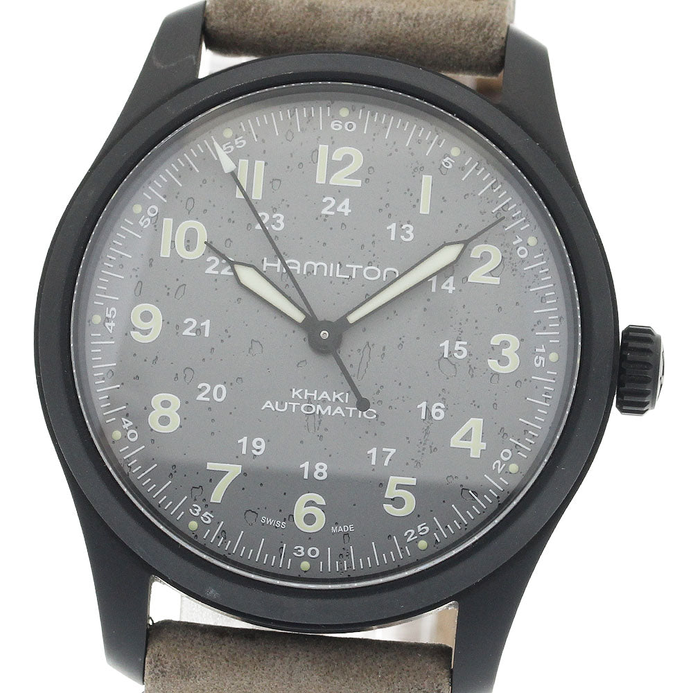 HAMILTON Khaki field H702150 Gray Dial Automatic Men's Watch_941835