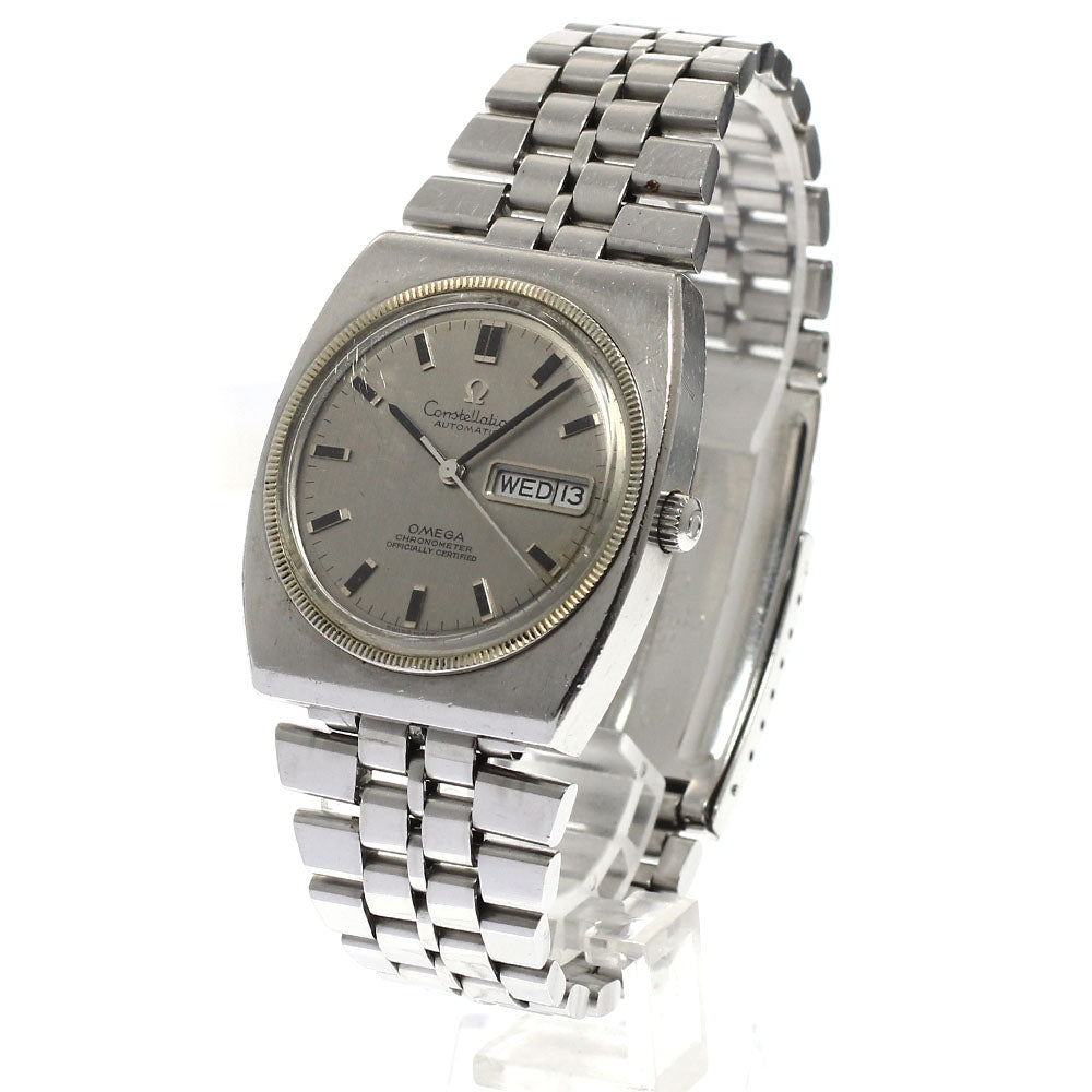 OMEGA Constellation 168.041 Day Date Cal.751 WG Bezel AT Men's Watch_941856