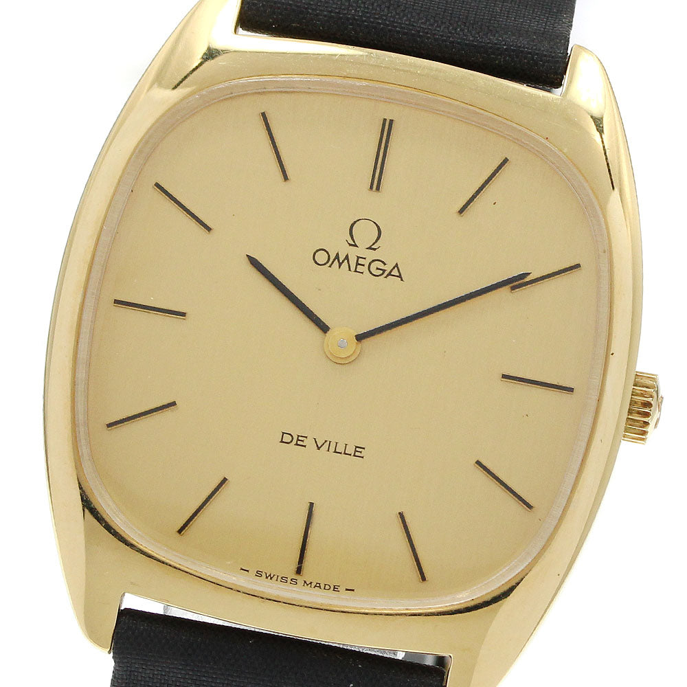 OMEGA De Ville 111.0139 Square Cal.625 gold Dial Hand Winding Men's Watch_941866