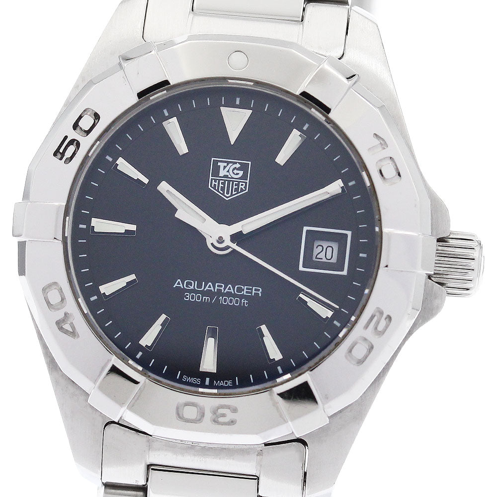 TAG HEUER Aqua racer WAY1410.BA0920 Date Black Dial Quartz Ladies Watch_941882