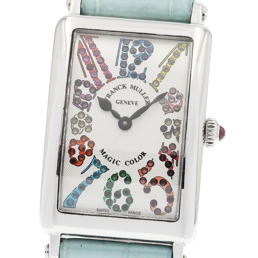 FRANCK MULLER Long Island Magic Color 902QZ Silver Dial Quartz Ladies Watch_941886