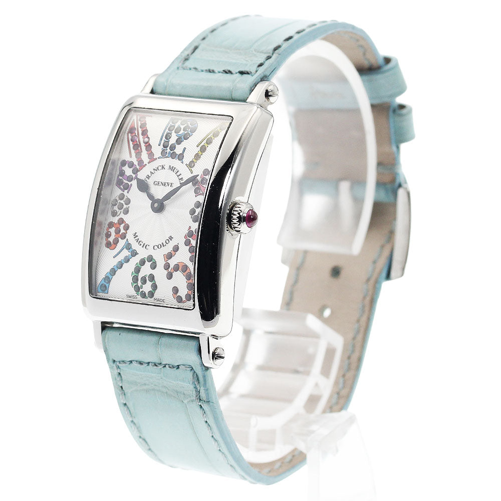 FRANCK MULLER Long Island Magic Color 902QZ Silver Dial Quartz Ladies Watch_941886