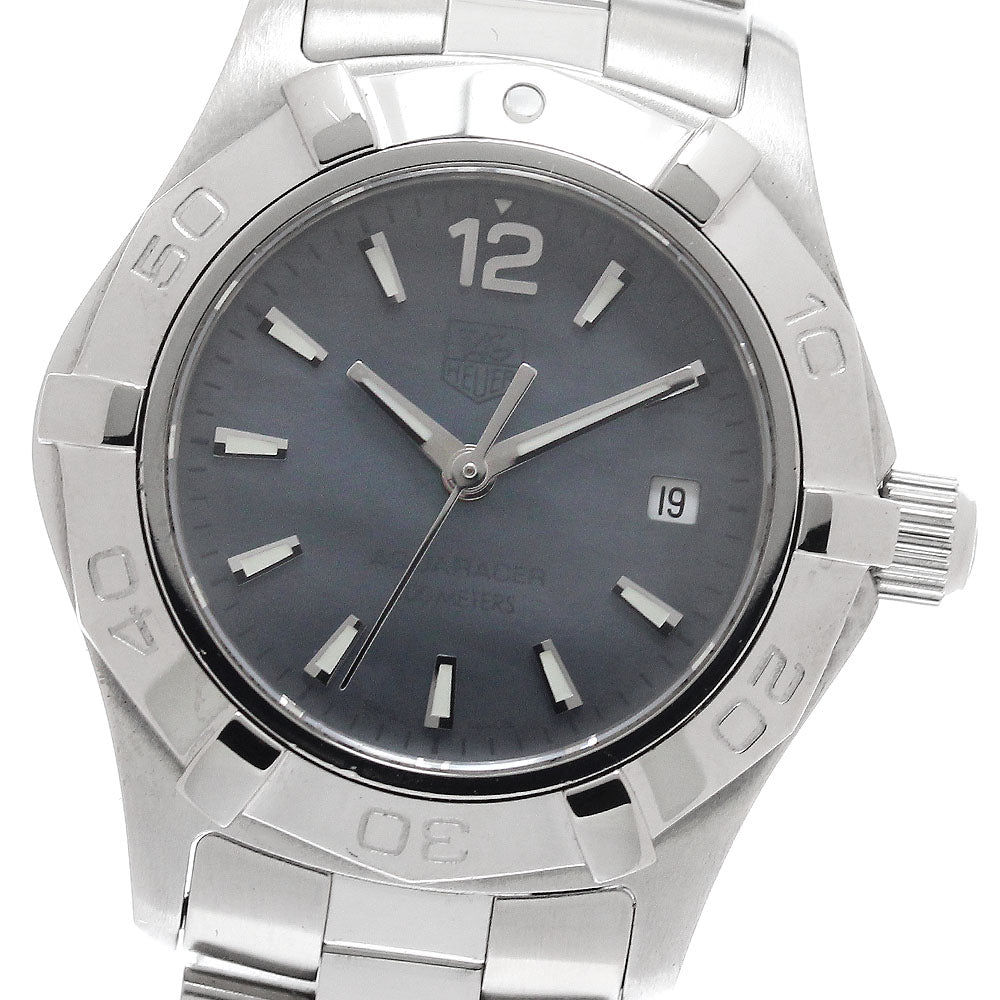 TAG HEUER Aqua racer WAF1417 Date Blue shell Dial Quartz Ladies Watch_941887