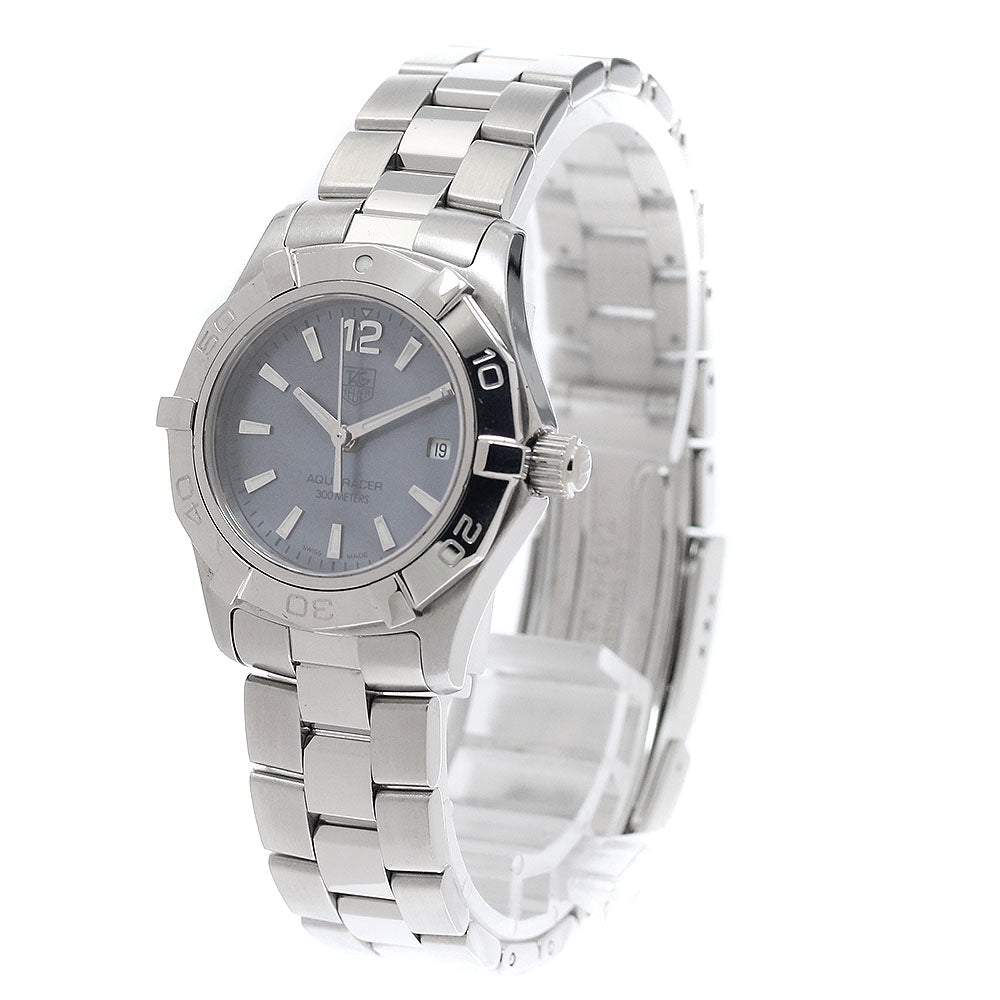 TAG HEUER Aqua racer WAF1417 Date Blue shell Dial Quartz Ladies Watch_941887