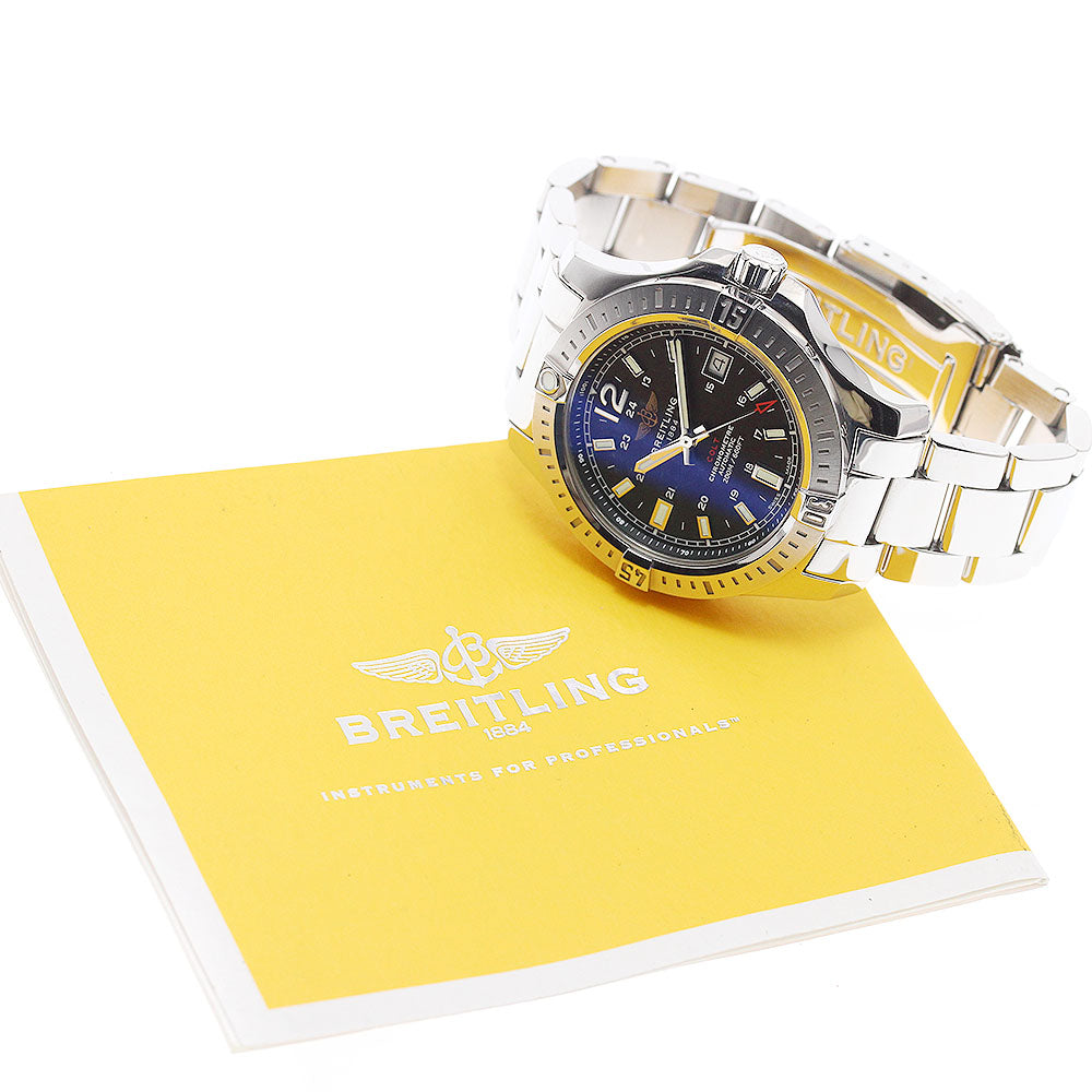 BREITLING Colt A17313 Date chronometer black Dial Automatic Men's Watch_941897