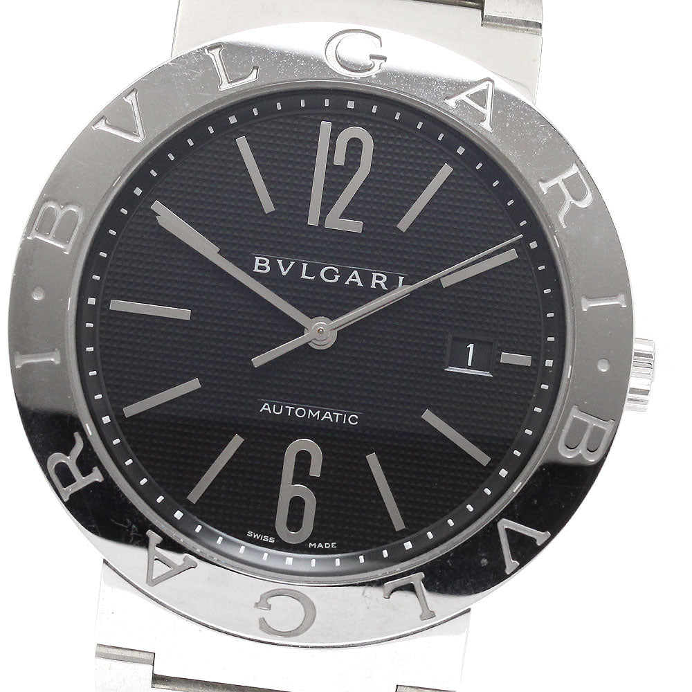 BVLGARI BVLGARIBVLGARI BB42SS Date black Dial Automatic Men's Watch_941901