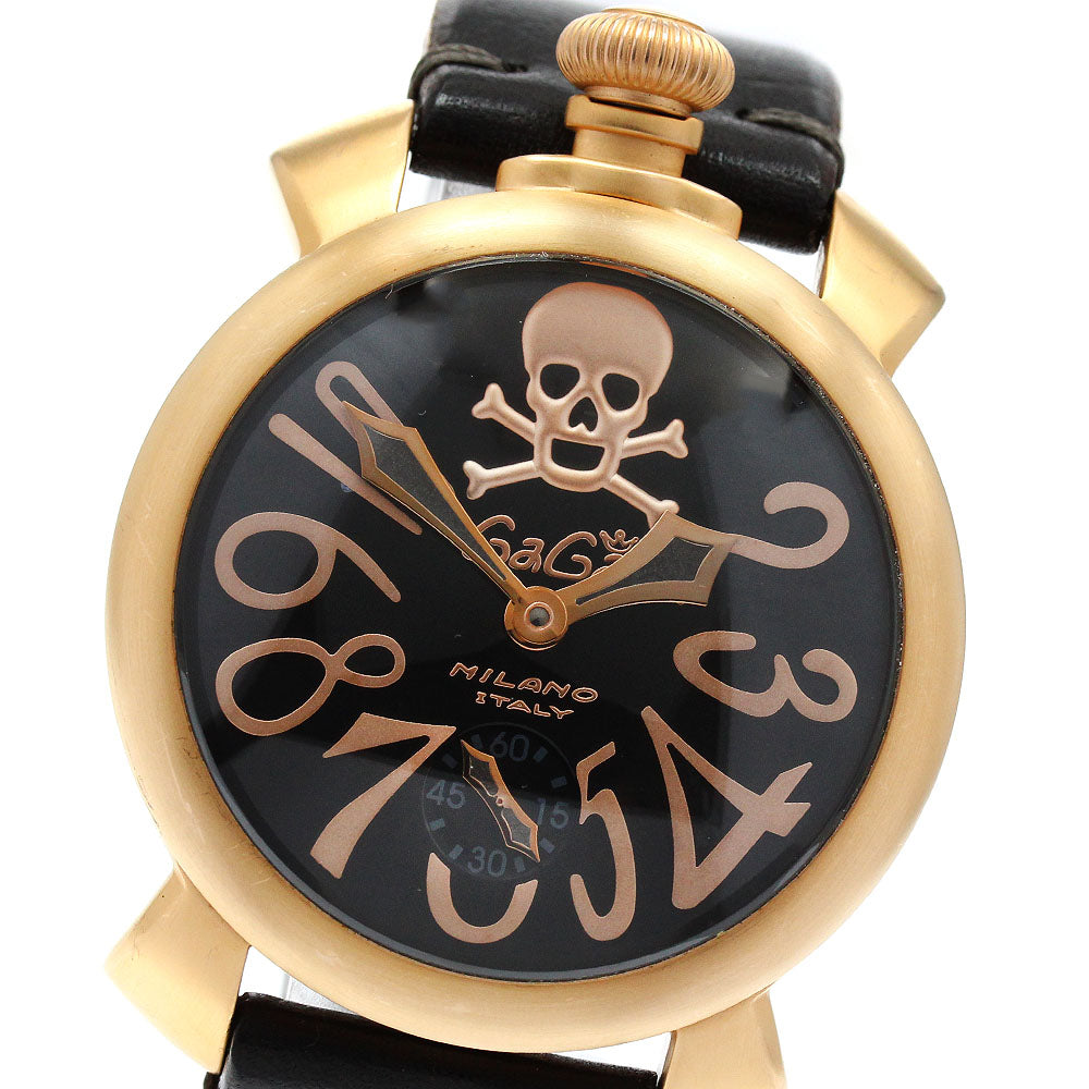 GaGa MILANO Manuale48 Art Collection 5011ART.01S Hand Winding Men's Watch_941902