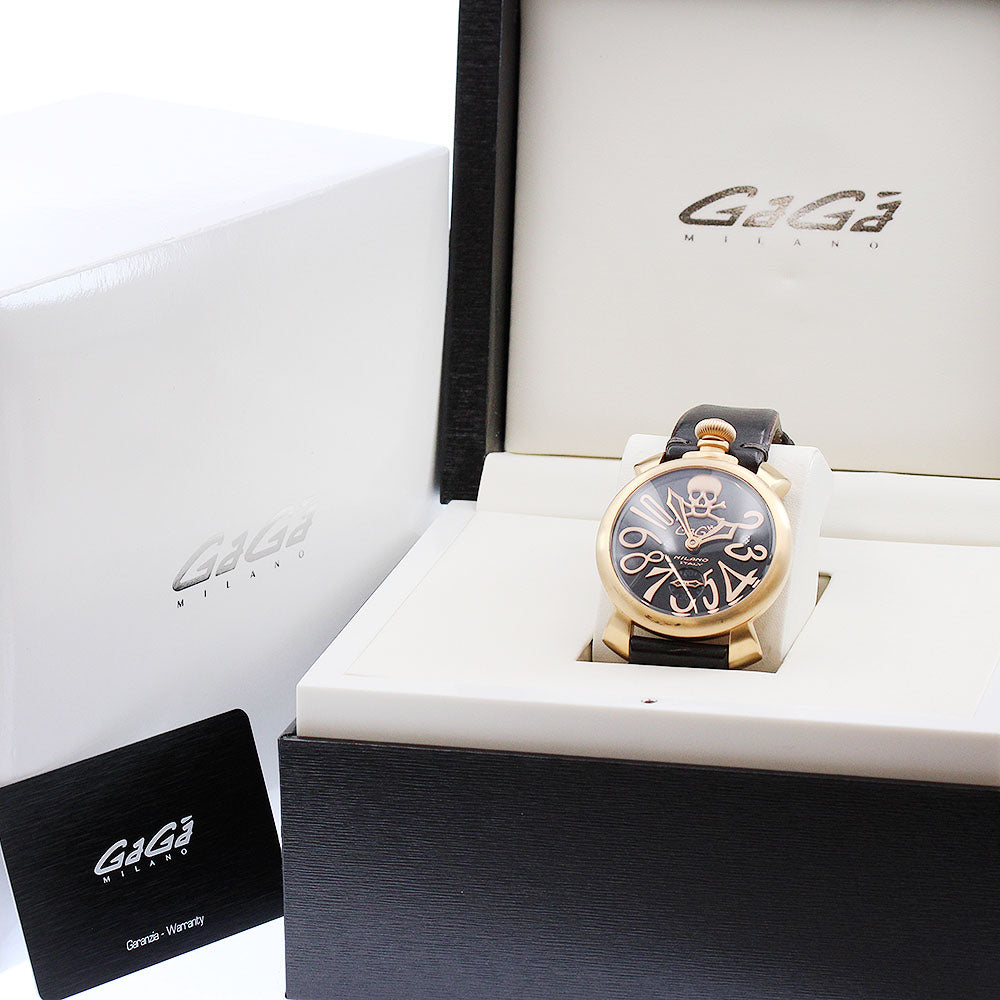 GaGa MILANO Manuale48 Art Collection 5011ART.01S Hand Winding Men's Watch_941902