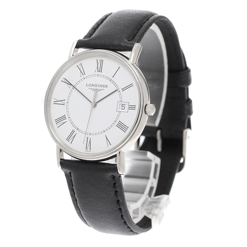 LONGINES Grand classic L4.720.4 Date White Dial Quartz Men's Watch_941920