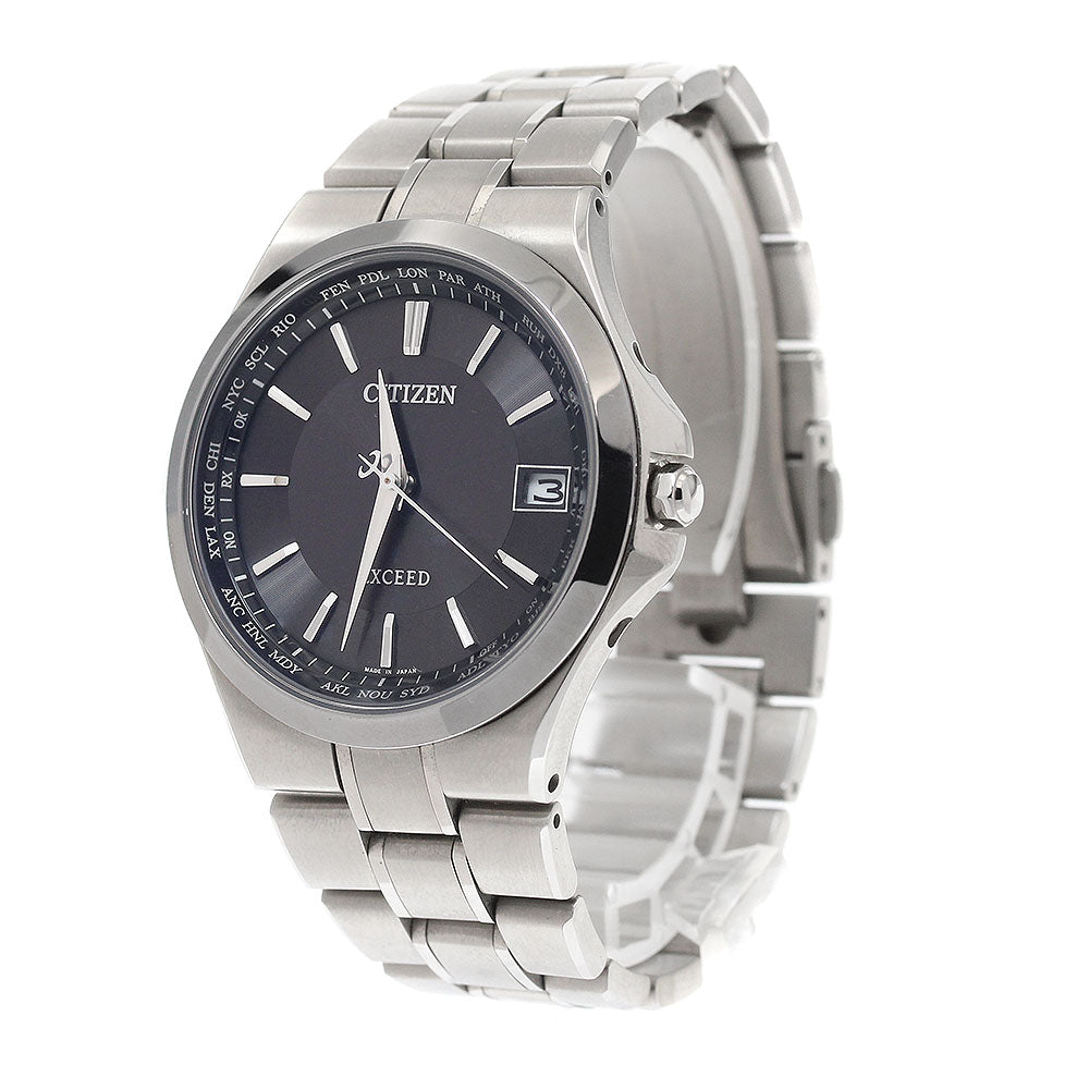 CITIZEN Exceed Eco Drive H149-T021221 Date Solar Powered Men's Watch_941933