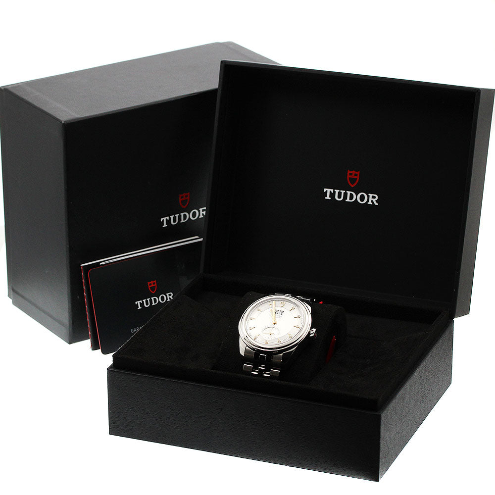 TUDOR Glamour 57100 Double Date 11P Diamond Automatic Men's Watch_941940