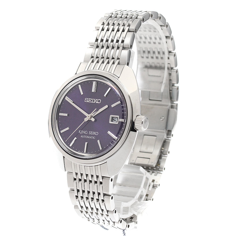 SEIKO King Seiko SDKA019/6L35-00J0 Date purple Dial Automatic Men's Watch_941944
