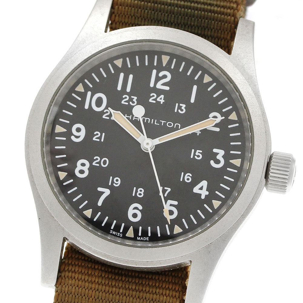 公式】CLOSER｜ハミルトン HAMILTON H694390 カーキ フィールド