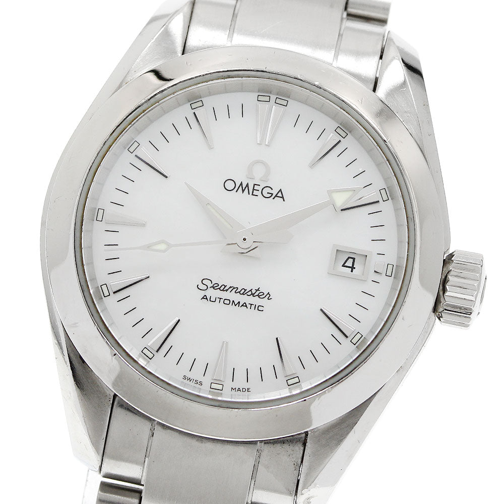 OMEGA Seamaster Aqua Terra 2573.70 Date White shell Dial Automatic Ladies Watch_941958