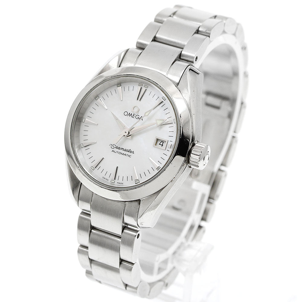 OMEGA Seamaster Aqua Terra 2573.70 Date White shell Dial Automatic Ladies Watch_941958