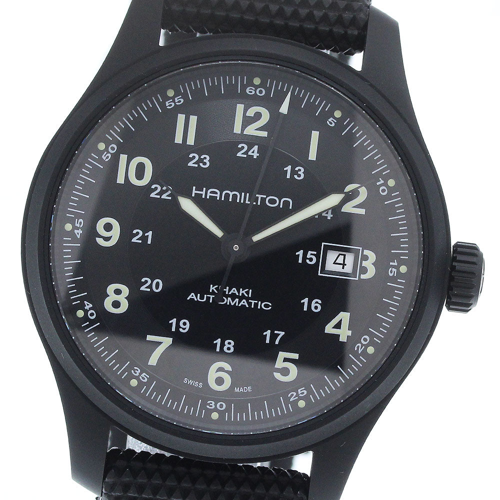 HAMILTON Khaki Field H706651 Black Dial Automatic Men's Watch_941979