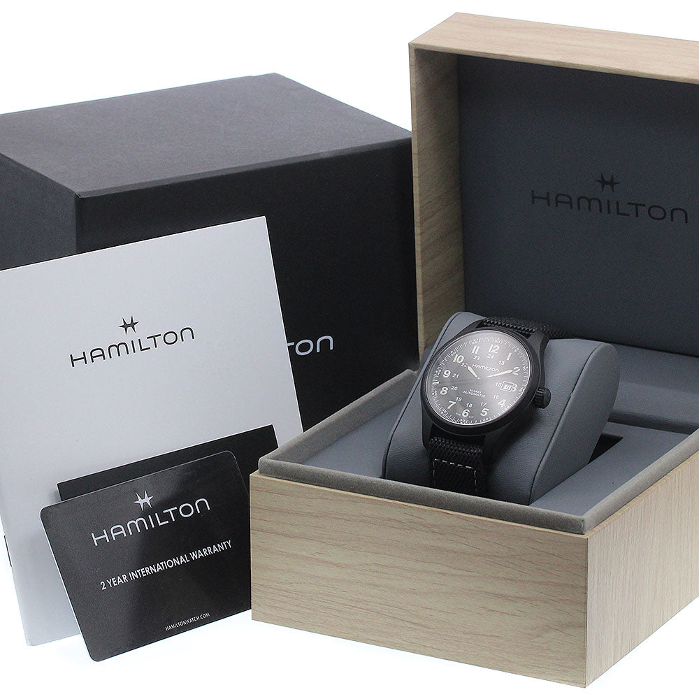 HAMILTON Khaki Field H706651 Black Dial Automatic Men's Watch_941979