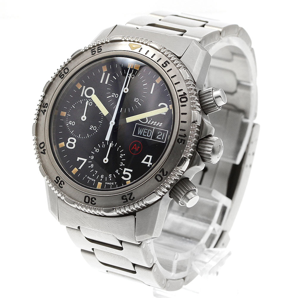Sinn 203 Day-Date Chronograph black Dial Automatic Men's Watch_942107